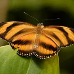 Banded Orange Heliconian
